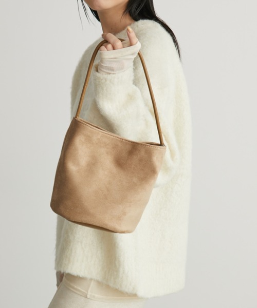 Aunt Marie's（アントマリーズ）の「スエードドワンハンドルバッグ（ハンドバッグ・レディース・ブラック/ベージュ/レッド・FREE）」の19枚目の写真