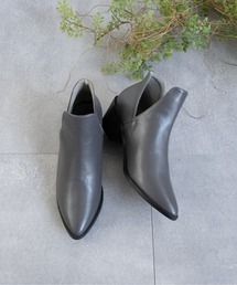 レディースのブーツ（グレー/灰色系・ブーティ）ファッション通販