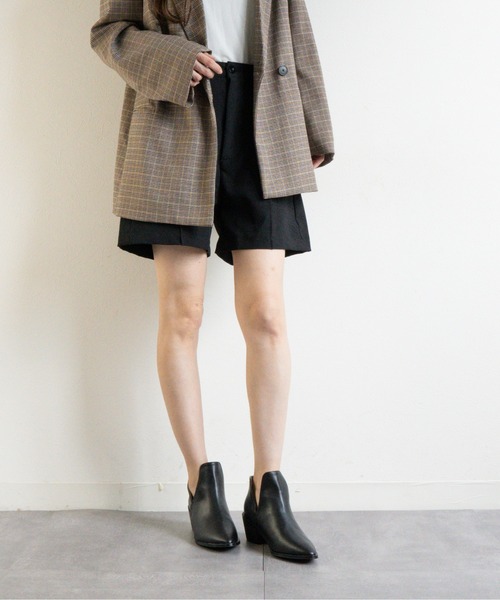 Fabby fabby(ファビィーファビィー)の「サイドVカットブーティー(ブーツ・レディース・ブラック/シルバー/ブラック系その他/グレー/キャメル・LARGE/SMALL/MEDIUM)」の22枚目の写真