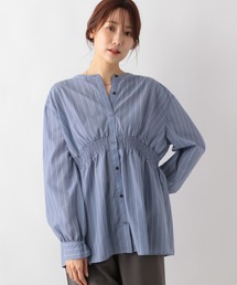 シャーリングシャツ長袖/141724