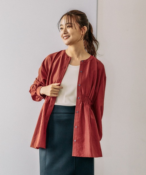 かずきさん専用 シャーリングシャツ長袖/141724（シャツ/ブラウス）｜GLOBAL