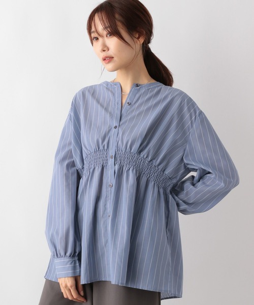 専用です シャーリングシャツ長袖/141724（シャツ/ブラウス）｜GLOBAL