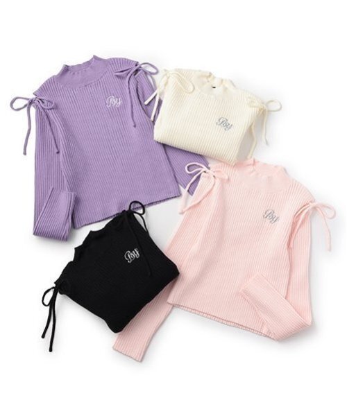 セール】肩リボンニット（ニット/セーター）｜by LOVEiT（バイラビット