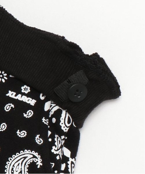 XLARGE KIDS(エクストララージキッズ)の「総柄ペイズリースウェットワイドパンツ(その他パンツ・キッズ・アイボリー/ブラック・80cm/90cm/100cm/110cm/120cm/130cm/140cm)」の10枚目の写真