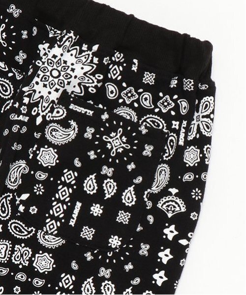 XLARGE KIDS(エクストララージキッズ)の「総柄ペイズリースウェットワイドパンツ(その他パンツ・キッズ・アイボリー/ブラック・80cm/90cm/100cm/110cm/120cm/130cm/140cm)」の13枚目の写真
