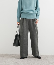 URBAN RESEARCH DOORS | メランジツイルイージーパンツ(その他パンツ)