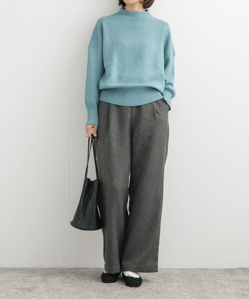 URBAN RESEARCH DOORS(アーバンリサーチドアーズ)の「メランジツイルイージーパンツ(その他パンツ・レディース・チャコールグレー/ブラウン・SMALL/MEDIUM)」の18枚目の写真
