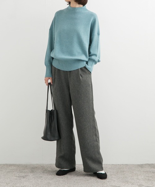 URBAN RESEARCH DOORS(アーバンリサーチドアーズ)の「メランジツイルイージーパンツ(その他パンツ・レディース・チャコールグレー/ブラウン・SMALL/MEDIUM)」の19枚目の写真