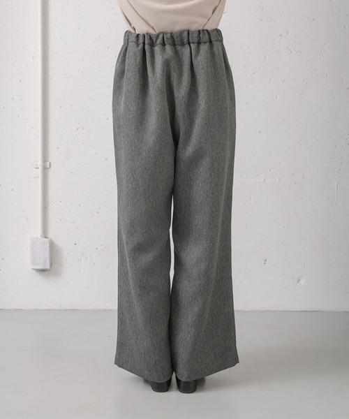 URBAN RESEARCH DOORS(アーバンリサーチドアーズ)の「メランジツイルイージーパンツ(その他パンツ・レディース・チャコールグレー/ブラウン・SMALL/MEDIUM)」の22枚目の写真