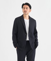 【THE TOKYO/ザトウキョウ】Washable Flannel Cashmere Touch Shape Jacket