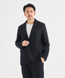 【THE TOKYO/ザトウキョウ】Washable Flannel Cashmere Touch Shape Jacket