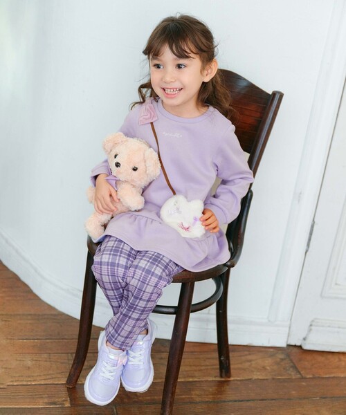 ANY（エニィ）の「ぬいぐるみ抱っこポシェット（ショルダーバッグ・キッズ・ベージュ系/ピンク系・F）」の6枚目の写真