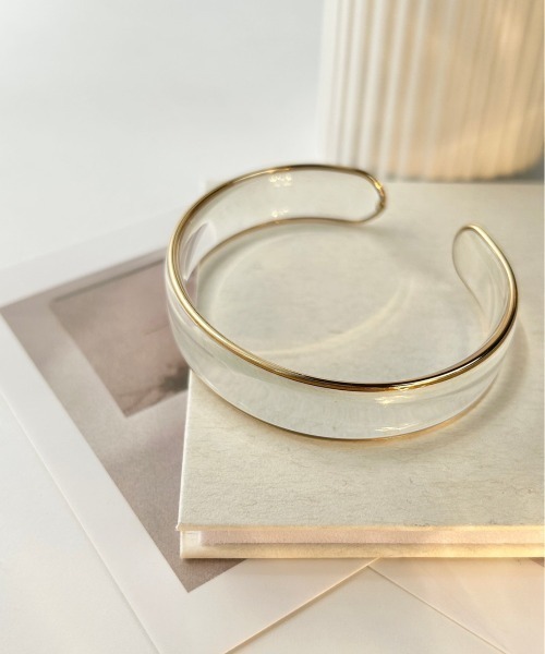 ciite'(シーテ)の「クリアエディション ブレスレット(バングル/リストバンド・レディース・ホワイト/ブラック・FREE)」の15枚目の写真