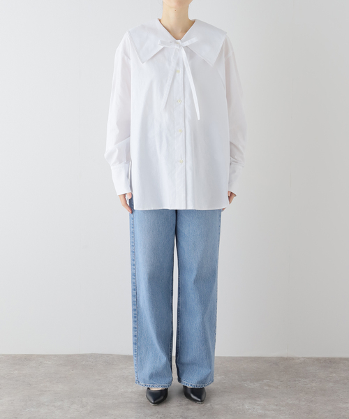 JOURNAL STANDARD - JOURNAL STANDARD コットン　ビッグカラー　ブラウス JOURNAL STANDARD（ジャーナルスタンダード）の「コットンビッグ