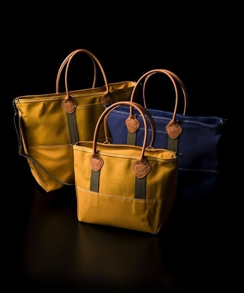 L.L.Bean / 別注 Deep Bottom Leather Handle Zip Tote M（トート