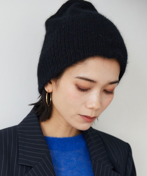 yoli23AWモヘアニットキャップ yoli23AWモヘアニットキャップ XLARGE ニット帽 ニットキャップ