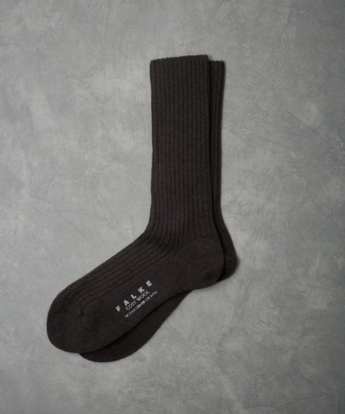FALKE(ファルケ)の「【FALKE(ファルケ)】Cosy Wool Boot Socks(ソックス/靴下・レディース・ブラウン系その他/サックスブルー/ピンク系その他2/グレー・FREE)」の3枚目の写真