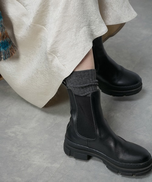 FALKE(ファルケ)の「【FALKE(ファルケ)】Cosy Wool Boot Socks(ソックス/靴下・レディース・ブラウン系その他/サックスブルー/ピンク系その他2/グレー・FREE)」の19枚目の写真