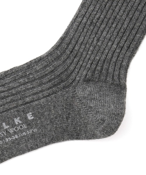 FALKE(ファルケ)の「【FALKE(ファルケ)】Cosy Wool Boot Socks(ソックス/靴下・レディース・ブラウン系その他/サックスブルー/ピンク系その他2/グレー・FREE)」の12枚目の写真