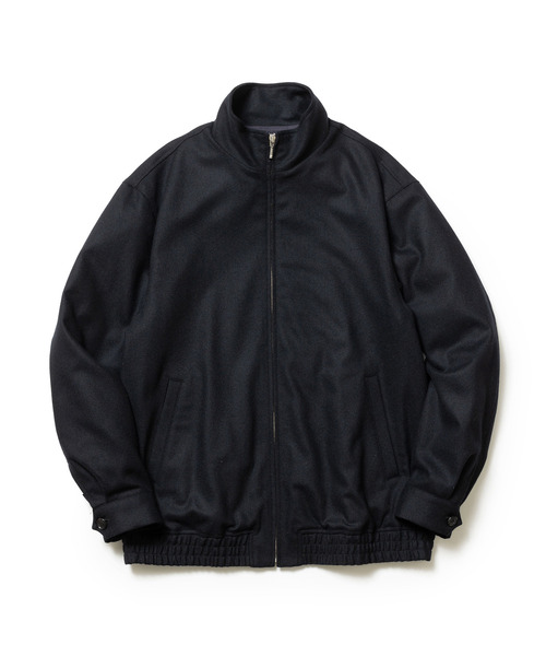 MR.OLIVE(ミスターオリーブ)の「MR.OLIVE ミスターオリーブ / RECYCLING WOOL SOFT TWILL / TRACK JACKET カシミアウールリサイクルウールソフトツイルトラックジャケット セットアップ / M243136(ブルゾン・メンズ・ネイビー/チャコール・SMALL/MEDIUM/LARGE)」の10枚目の写真