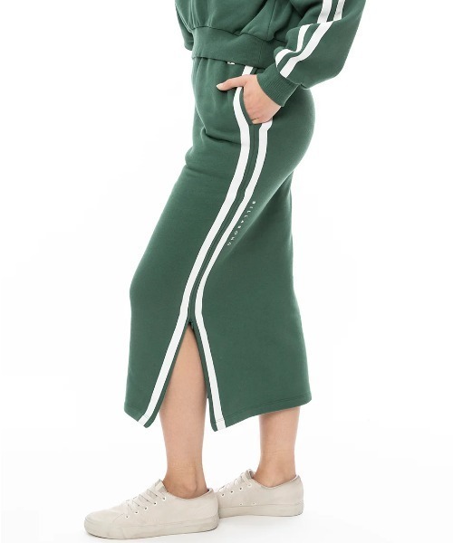 BILLABONG(ビラボン)の「BILLABONG レディース SIDE LINE SWEAT SKIR スカート/ビラボンサイドジッパー付きラインスウェットスカート(スカート・レディース・オフホワイト/グリーン系その他/パープル系その他・MEDIUM/LARGE)」の16枚目の写真