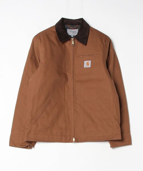Carhartt WIP（カーハートダブリューアイピー）の「DETROIT JACKET（ブルゾン・メンズ・ブラウン/カーキ/ブラック・SMALL/MEDIUM/LARGE/X-LARGE）」の2枚目の写真