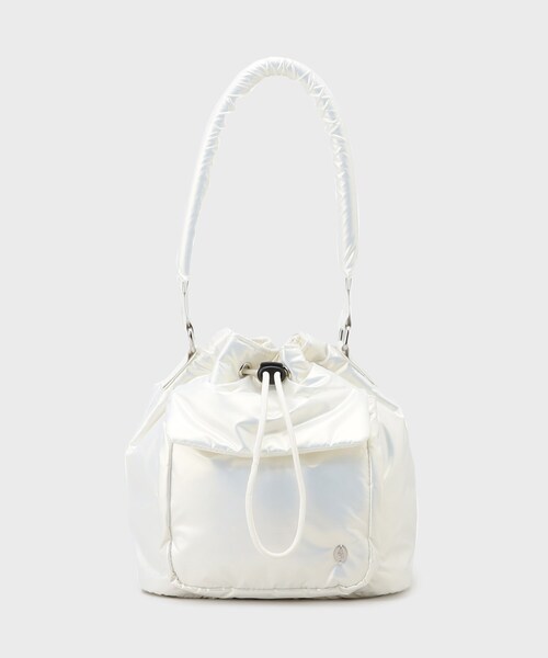 GALLEST(ギャレスト)の「パール調巾着(ハンドバッグ・レディース・シルバー/ゴールド・00)」の3枚目の写真