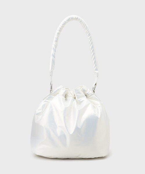 GALLEST(ギャレスト)の「パール調巾着(ハンドバッグ・レディース・シルバー/ゴールド・00)」の5枚目の写真