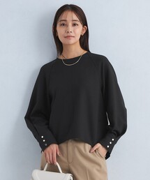 green label relaxing | ソフト ジョーゼット プルオーバー ブラウス -マシンウォッシャブル・ストレッチ・防シワ-(シャツ/ブラウス)