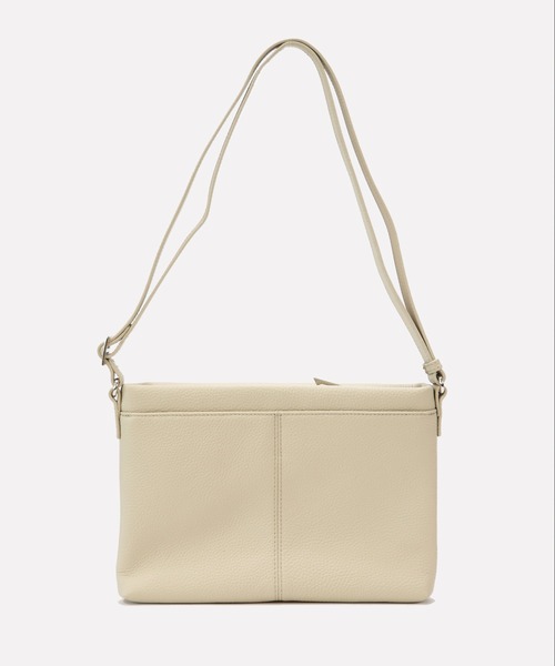 【本革】 収納力抜群！ ユニセックス ショルダーバッグ（ショルダーバッグ）｜relac（レーラック）