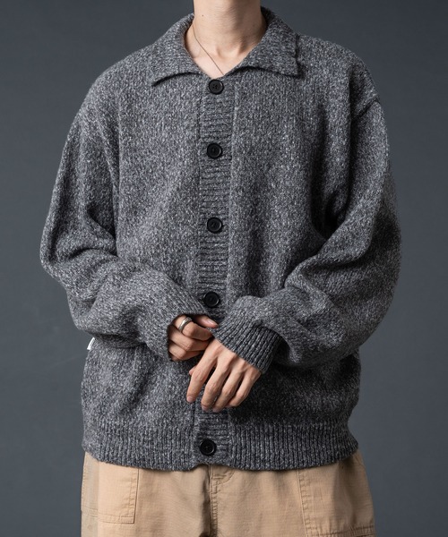 平本蓮着用UNTORN Fuzzy Knit Polo cardigan 平本蓮着用UNTORN Fuzzy Knit Polo cardigan 平本蓮着用UNTORN Fuzzy