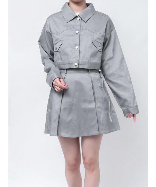 jouetie（ジュエティ）の「マルチWAYウエスタンミニセットアップ（ワンピース・メンズ・ブラック/グレー/ベージュ・MEDIUM）」の5枚目の写真