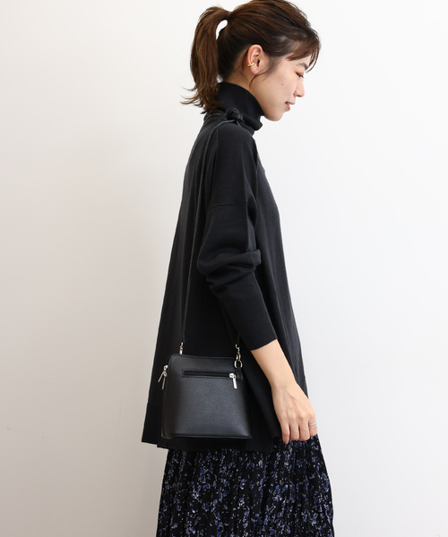 JOURNAL STANDARD relume（ジャーナルスタンダード　レリューム）の「《追加5》BiellaYarnワイドタートルネック（ニット/セーター・レディース・レッド/ライトグレー/ブルー/チャコールグレー/ベージュ・FREE）」の12枚目の写真