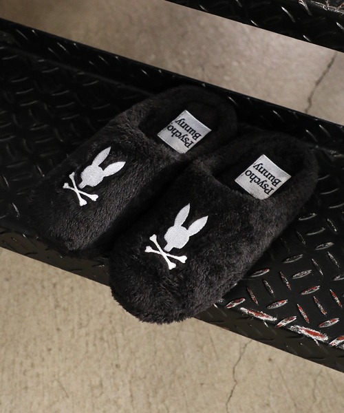 フェイクファー ルームシューズ(ルームシューズ/スリッパ)|Psycho Bunny(サイコバニー)