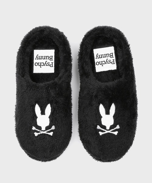 フェイクファー ルームシューズ(ルームシューズ/スリッパ)|Psycho Bunny(サイコバニー) フェイクファー ルームシューズ(ルームシューズ/スリッパ)|Psycho Bunny(サイコバニー)