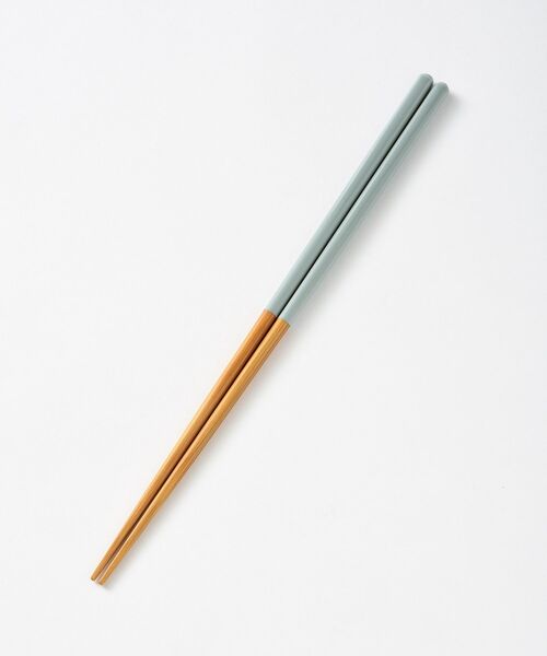 BRUNO（ブルーノ）の「BRUNOスス竹角丸カラー菜箸 30cm（カトラリー・レディース・ピンク/グリーン/グレー系その他/グレー・ﾌﾘ-）」の3枚目の写真