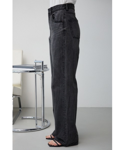 AZUL by moussy（アズールバイマウジー）の「AZUL DENIM ハイウエストワイドデニム（デニムパンツ・レディース・ライトブルー/ワンウォッシュ/ライトブラック/ブルー/オフホワイト・X-SMALL/SMALL/MEDIUM/LARGE）」の22枚目の写真