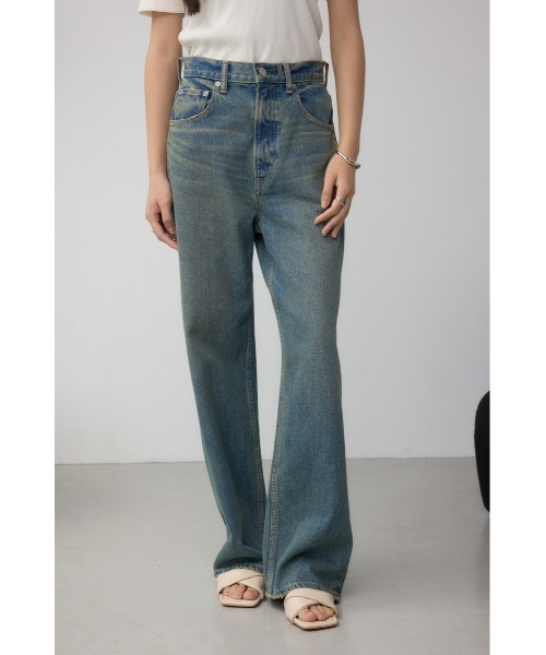【未使用タグ付】AZUL BY MOUSSY ハイウエストワイドデニム 完売品 AZUL by moussy｜AZUL DENIM ハイウエストワイドデニム