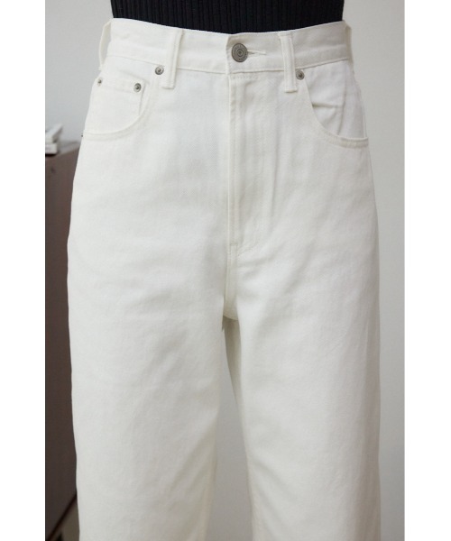 AZUL by moussy（アズールバイマウジー）の「AZUL DENIM ハイウエストワイドデニム（デニムパンツ・レディース・ライトブルー/ワンウォッシュ/ライトブラック/ブルー/オフホワイト・X-SMALL/SMALL/MEDIUM/LARGE）」の9枚目の写真