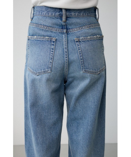 AZUL by moussy（アズールバイマウジー）の「AZUL DENIM ハイウエストワイドデニム（デニムパンツ・レディース・ライトブルー/ワンウォッシュ/ライトブラック/ブルー/オフホワイト・X-SMALL/SMALL/MEDIUM/LARGE）」の17枚目の写真