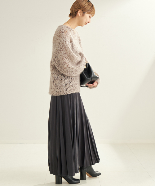 plage（プラージュ）の「Washable Fibril フレア スカート（スカート