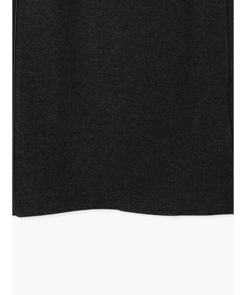 Samansa Mos2 blue(サマンサモスモスブルー)の「ウールライクパイピングスカート(スカート・レディース・ブラック/ブラウン/グレー・F)」の9枚目の写真