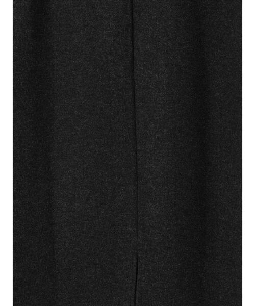 Samansa Mos2 blue(サマンサモスモスブルー)の「ウールライクパイピングスカート(スカート・レディース・ブラック/ブラウン/グレー・F)」の7枚目の写真