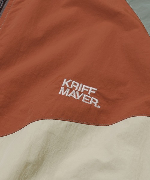 KRIFF MAYER(クリフメイヤー)の「ひっくりライトスタンドジャケット(ブルゾン・メンズ・セージグリーン/パープル/グレー/カーキ・X-LARGE/LARGE/MEDIUM)」の13枚目の写真