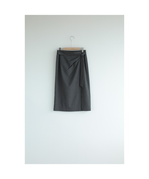 DECADE CLASSIC(ディケイド クラシック)の「【DECADE】リボンスカート(スカート・レディース・チョコ/グレー・LARGE/SMALL/MEDIUM)」の12枚目の写真
