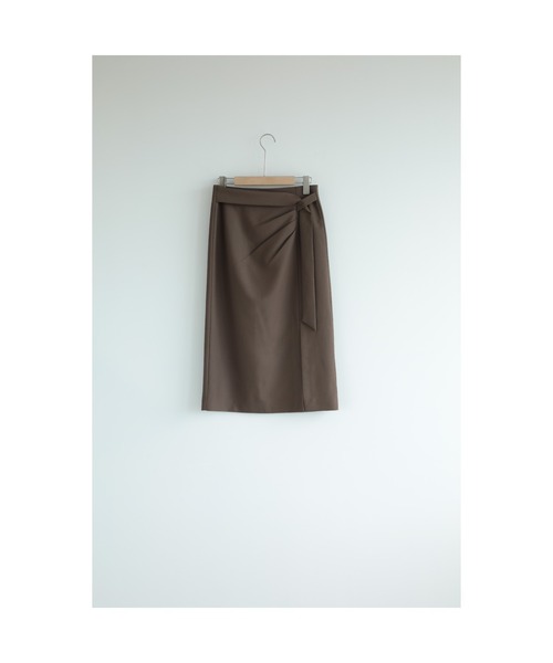 DECADE CLASSIC(ディケイド クラシック)の「【DECADE】リボンスカート(スカート・レディース・チョコ/グレー・LARGE/SMALL/MEDIUM)」の3枚目の写真