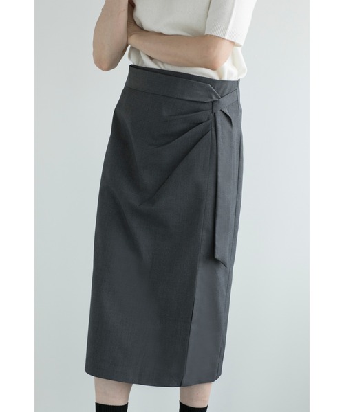 DECADE CLASSIC(ディケイド クラシック)の「【DECADE】リボンスカート(スカート・レディース・チョコ/グレー・LARGE/SMALL/MEDIUM)」の20枚目の写真