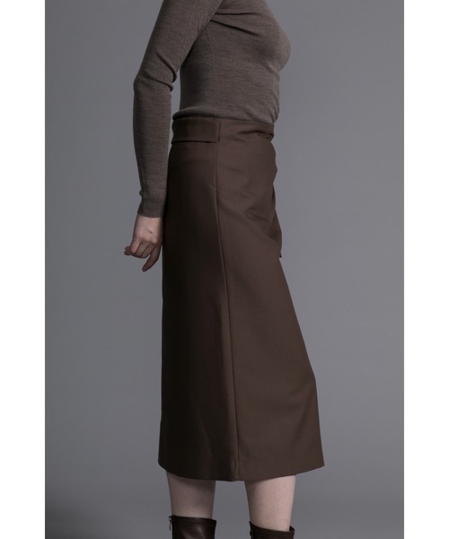 DECADE CLASSIC(ディケイド クラシック)の「【DECADE】リボンスカート(スカート・レディース・チョコ/グレー・LARGE/SMALL/MEDIUM)」の8枚目の写真