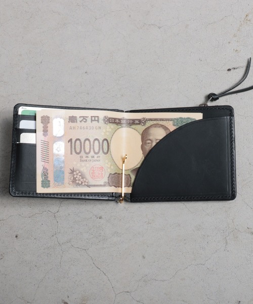 Liscio leather Studs Money Clip（財布）｜ROTAR（ローター）の