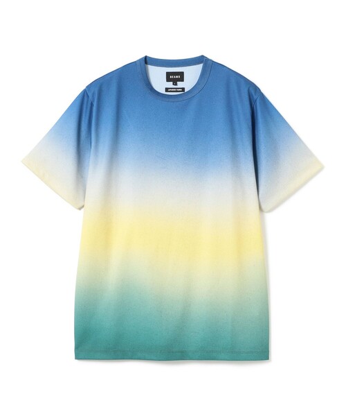 BEAMS（ビームス）の「BEAMS / メッシュ パターンド Tシャツ（Tシャツ/カットソー・メンズ・ブラック/ブルー/グレー・XL/L/M/S）」の5枚目の写真